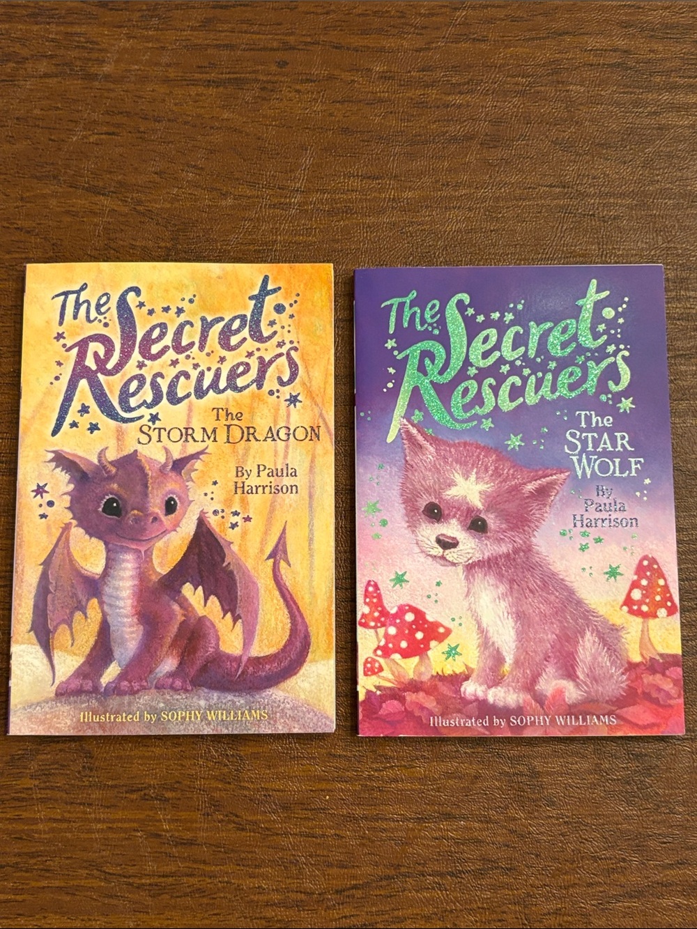 The Secret Rescuers: The Storm Dragon & The Star Wolf by Paula Harrison.